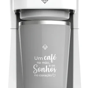 Cafeteira Elétrica Cadence Dream Rosé Gold com Copo Térmico - 220V