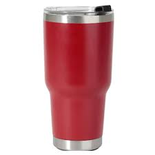 Copo Térmico Inox Com Tampa 900 Ml Vermelho Echolife