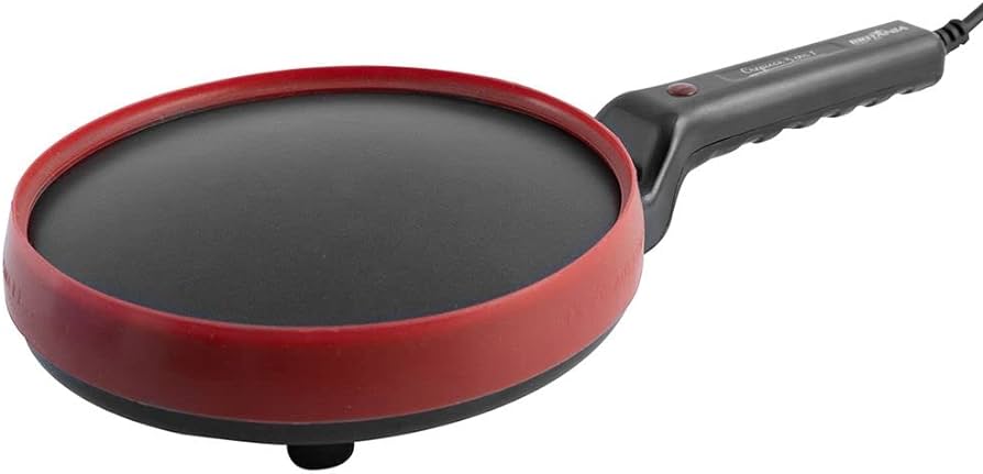 Crepioca Britânia 3 em 1 800W Preto e Vermelho