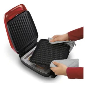 Grill Elétrico Hamilton Beach Vermelho 1200w