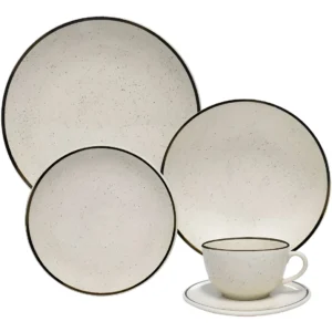 Jogo De Jantar E Chá 20 Peças Unni Brisa Oxford Aw20-5903