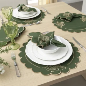 Jogo Americano NATAL (sousplat + guarda-napo)