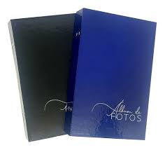 Álbum De Foto Azul 10x15/208 Fotos C/memo
