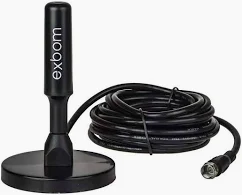 Antena Tv Digital Cabo 5m Base Magnética (Canais Locais)