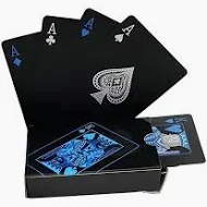 Baralho Black  Prova D'agua - Baralho Preto