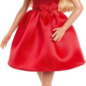 Barbie Boneca Mattel 80º Aniversário Vestido Vermelho Rubi