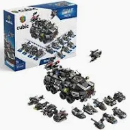 Blocos De Montar Cubic Swat Polícia - 572 Peças