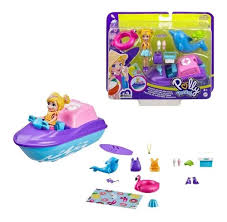 Boneca Polly Pocket Pacote Aventura Aquática Gxv26 Mattel