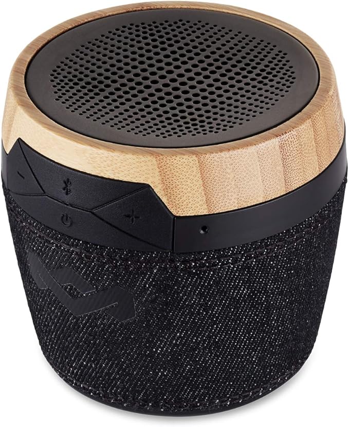 Caixa de Som Portátil House Of Marley Chant Mini, Bluetooth, 3W, USB-C, Preto
