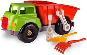 Caminhão Didático Colorido desmontável