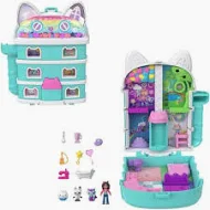 Conjunto De Brinquedo Polly Pocket Estojo Gabby's Dollhouse Mattel