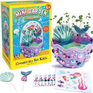 Creativity For Kids, Faber-Castell, Mini Jardim Mágico Encantado De Sereia