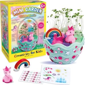 Creativity For Kids, Faber-Castell, Mini Jardim Mágico de Unicórnio