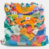 Crie e Brink Gb096a Blocos de Montar Infantil 504 peças