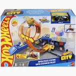 Hot Wheels City Pista de Brinquedo Super Delegacia de Polícia