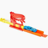 Hot Wheels Hw Lançador Básico Com Carro Mattel vermelho