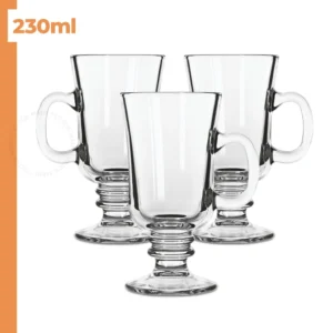 Jogo 3 Peças Canecas Capuccino 230ml