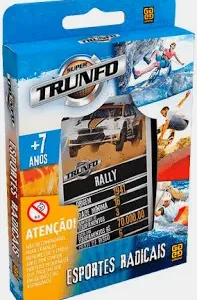 Jogo de Cartas - Super Trunfo  esportes radicais