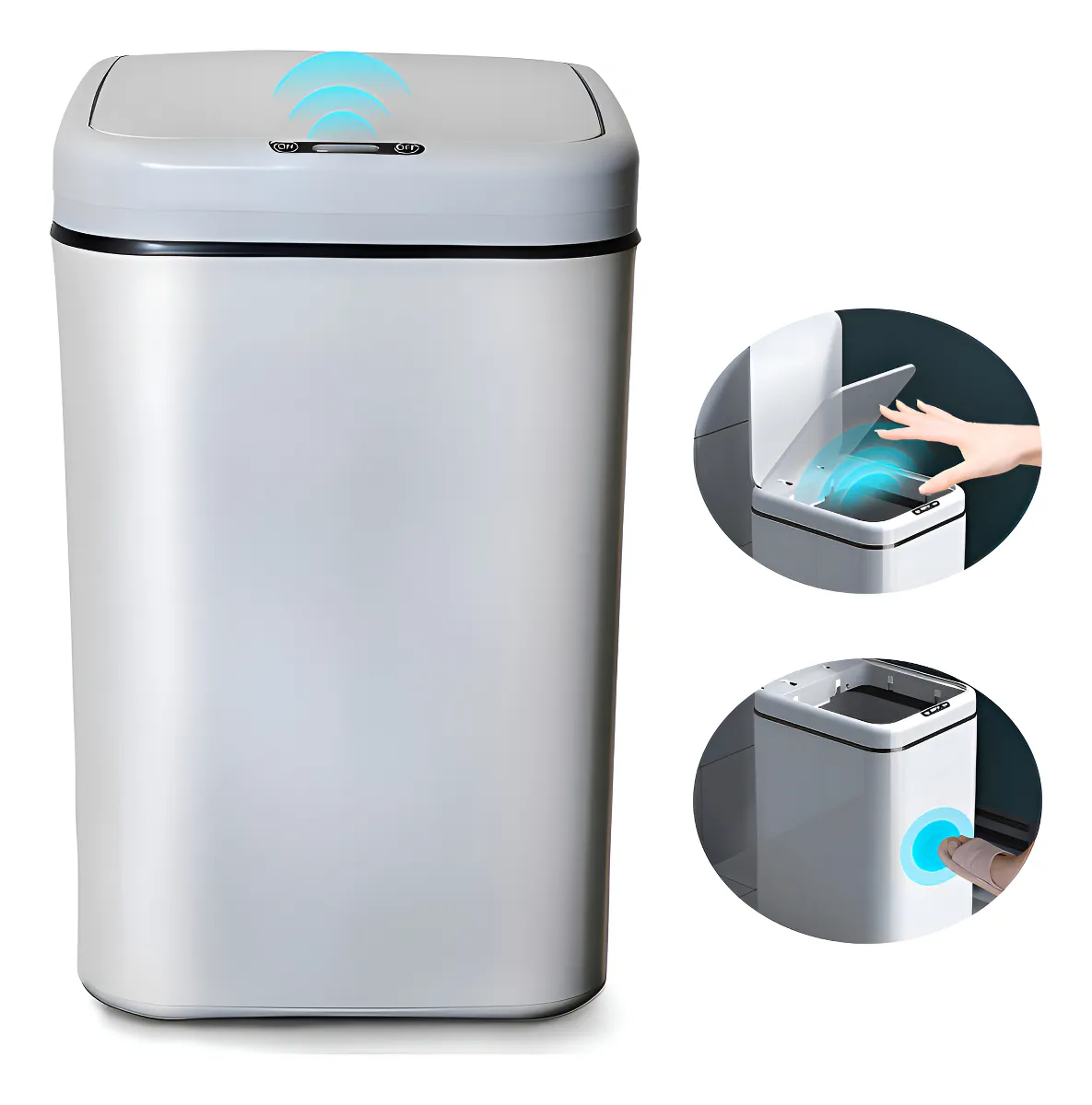 Lixeira Inteligente Com Sensor.16l. Automática.