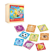 Memória Alfabetização 40 Peças em Madeira a Partir de 4 Anos Ciabrink