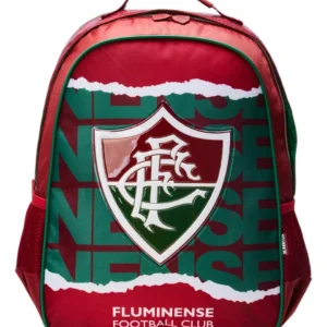 Mochila Escolar 40cm Football Club Fluminense