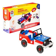 Monta E Desmonta Jipe, Estrela, Multicor