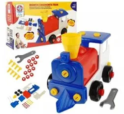Monta e Desmonta Trem Estrela Baby