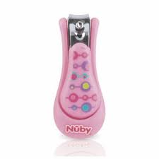 Nûby, Cortador De Unhas Infantil rosa