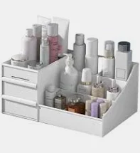 Organizador De Maquiagem Cosmético Joias C/ Gaveta Pincel