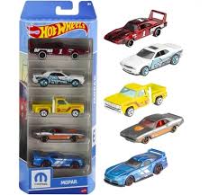 Pacote 5 Carrinhos Hot Wheels htv48