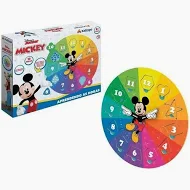 Relógio do Mickey Aprendendo as Horas Xalingo