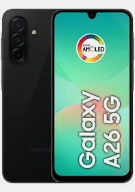 Samsung Celular Galaxy A26 5G 256GB, 8GB RAM, Câmera de 50MP, IP67, Tela Super AMOLED 6.7", NFC