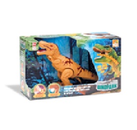 Brinquedo Dinossauro Anda e Solta Ovo Com Som
