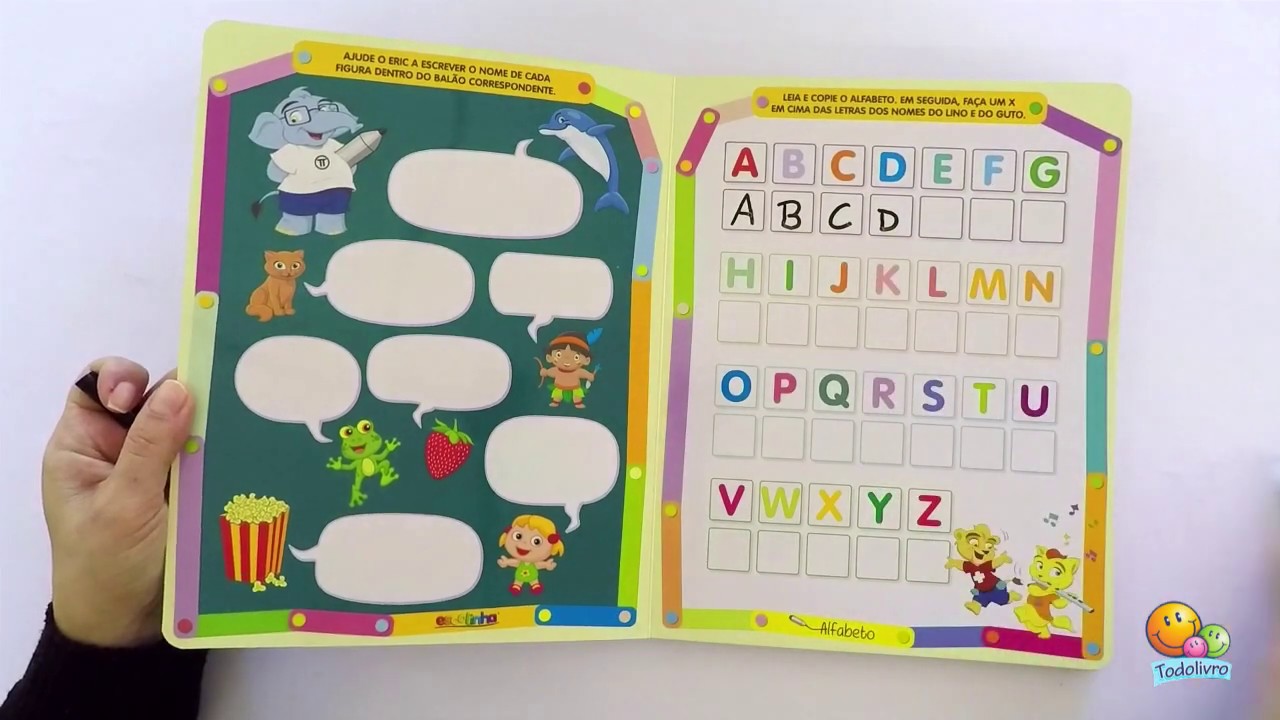 Livro - Hora de Aprender! Alfabeto C/QC (Escolinha Todolivro) - Imagem 2