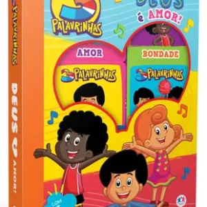 3 Palavrinhas | Deus E Amor - BOX 6 LIVROS