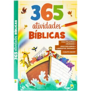 365 Atividades Bíblicas Colorido Editora Brasileitura capa arca