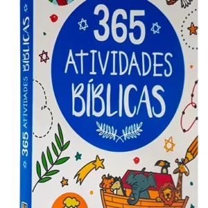 365 Atividades Bíblicas Para Crianças capa azul