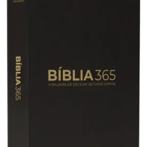 Bíblia 365 Tradicional | Naa | Letra Grande | Capa Dura preta