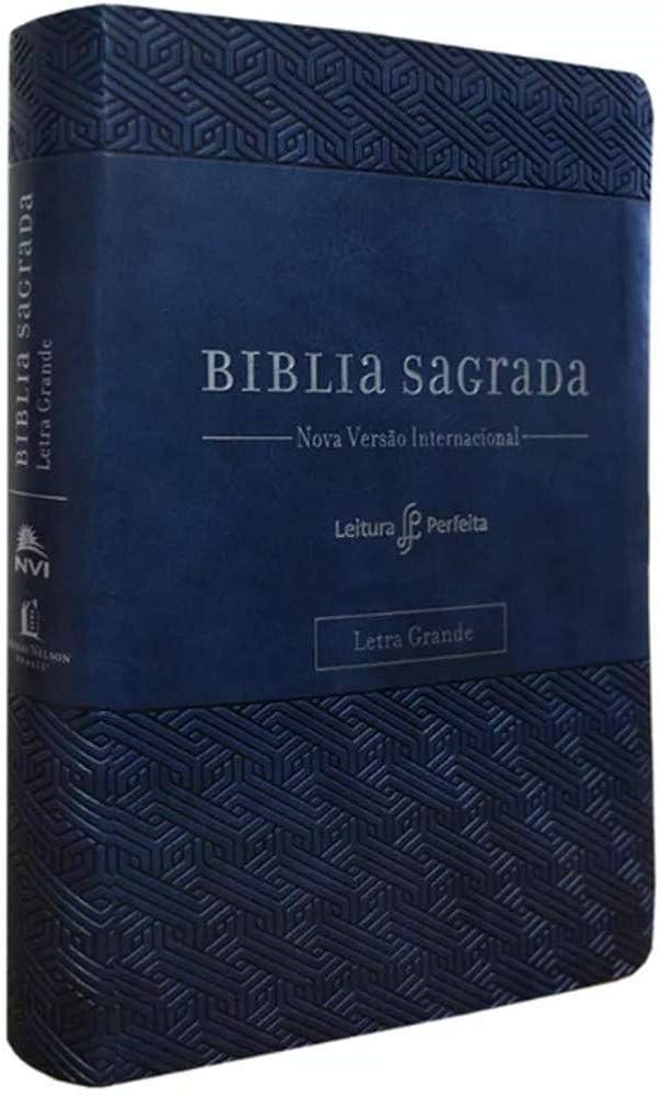 Bíblia Thomas Nelson NVI - letra grande leitura perfeita(c/espaço p/ anotações) grande