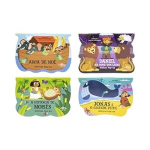 Combo Bíblicos Pop-Up com 4 Títulos