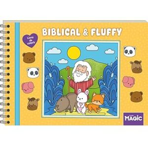 Livro Biblical And Fluffy Beige - Livro De Colorir amarelo