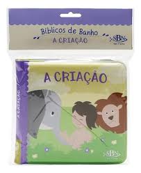 Livro Bíblicos de Banho: A Criação, de Marques, Cristina. Editora SBN (2020)