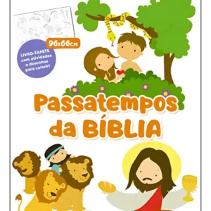 Meu Livrão Tapete De Passatempos Da Bíblia Infantil