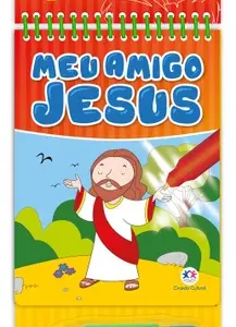 Meu amigo Jesus - PINTAR COM ÁGUA