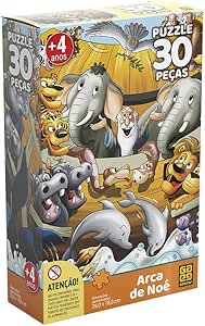 Puzzle 30 Peças Arca De Noé Grow quebra cabeça