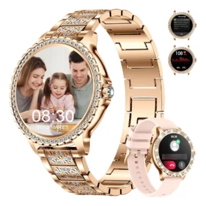 Smartwatch Esportivo Com Diamante