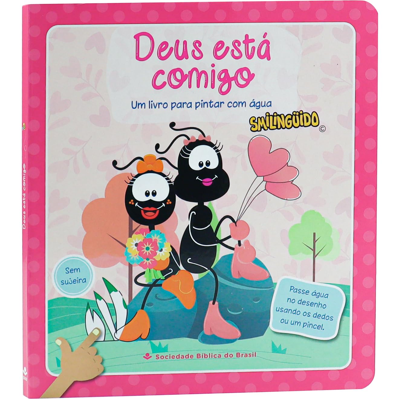 Um livro para pintar com água - Smilingüido: Tradução Novos Leitores (TNL)