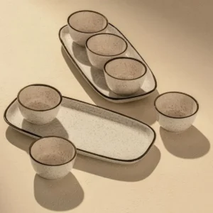 Conjunto Para Servir 4 Peças Brisa Unni Oxford