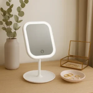 Espelho De Mesa Led Touch - Branco