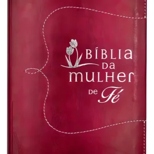 Livro Bíblia Da Mulher De Fé Sheila Walsh Edição 1 2020 verm